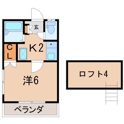 メゾン南福島の物件間取画像